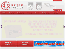 Tablet Screenshot of brisk.rs